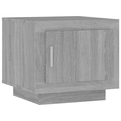 Sohvapöytä harmaa Sonoma 51x50x45 cm tekninen puu