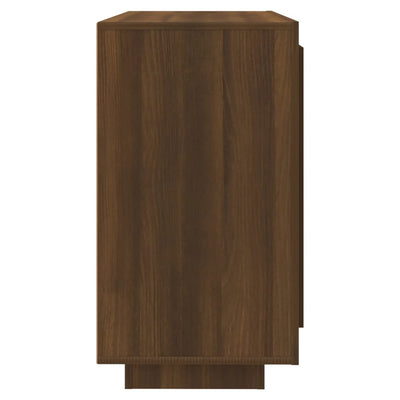Senkki ruskea tammi 80x40x75 cm tekninen puu