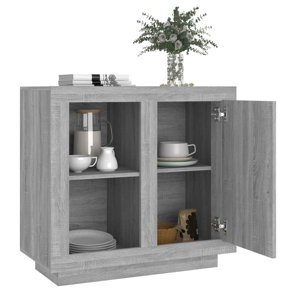 Harmaa senkki Verica 80x40x75cm (sonoma)