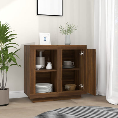 Senkki ruskea tammi 80x40x75 cm