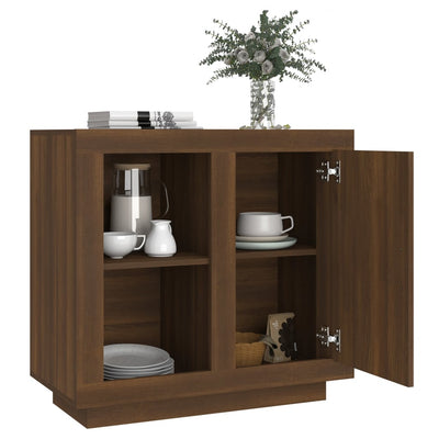 Senkki ruskea tammi 80x40x75 cm