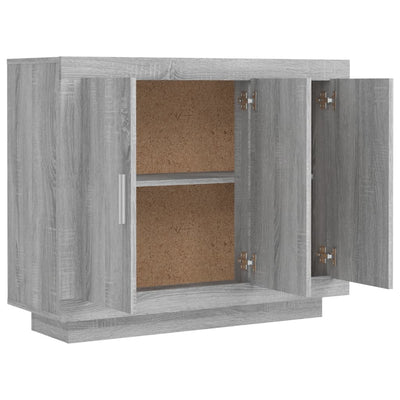 Senkki harmaa Sonoma 92x35x75 cm tekninen puu