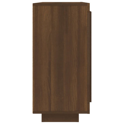 Senkki ruskea tammi 92x35x75 cm tekninen puu