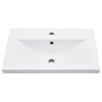 Valkoinen kylpyhuoneen pesualtaan runko pesualtaalla Catrinela (rauta)