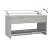 Sohvapöytä betoninharmaa 102x50x52,5 cm tekninen puu