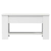 Valkoinen sohvapöytä Metilina 101x49x52cm (puinen)