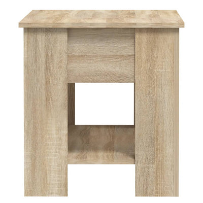 Sohvapöytä Sonoma-tammi 101x49x52 cm tekninen puu