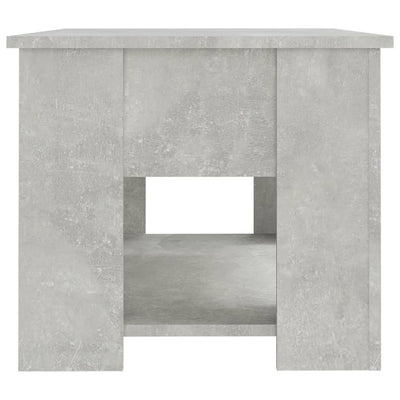 Sohvapöytä betoninharmaa 79x49x41 cm tekninen puu