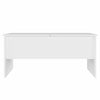 Valkoinen sohvapöytä Kopacz 102x50,5x46,5cm (puinen)