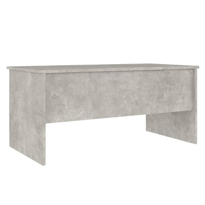 Sohvapöytä betoninharmaa 102x50,5x46,5 cm tekninen puu