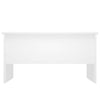 Valkoinen sohvapöytä Kopacz 80x50x42,5cm (puinen)
