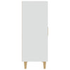Valkoinen senkki Eugene 70x34x90cm (puinen)
