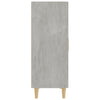 Senkki betoninharmaa 70x34x90 cm tekninen puu