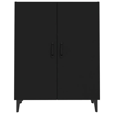 Senkki musta 70x34x90 cm tekninen puu
