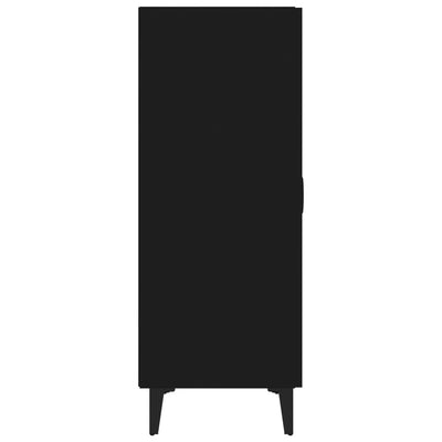 Senkki musta 70x34x90 cm tekninen puu