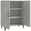 Senkki betoninharmaa 70x34x90 cm tekninen puu