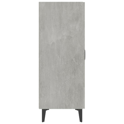 Senkki betoninharmaa 70x34x90 cm tekninen puu