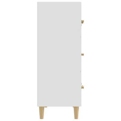 Senkki valkoinen 70x34x90 cm tekninen puu