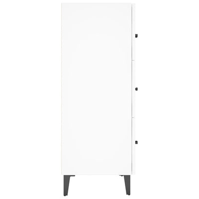 Valkoinen senkki Anasiea 69,5x34x90cm (puinen)