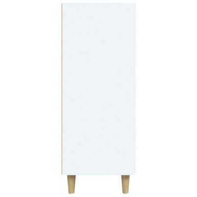 Valkoinen senkki Ilionora 69,5x34x90cm (puinen)