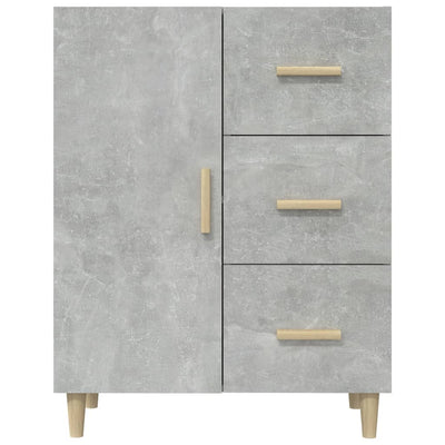 Senkki betoninharmaa 69,5x34x90 cm tekninen puu