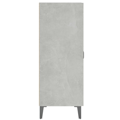 Senkki betoninharmaa 69,5x34x90 cm tekninen puu