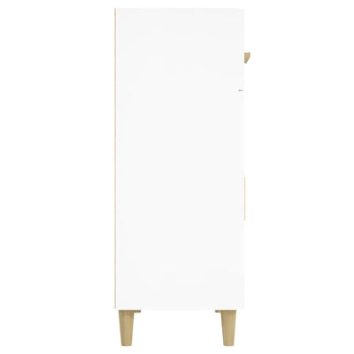 Valkoinen senkki Uliver 69,5x34x89cm (puinen)