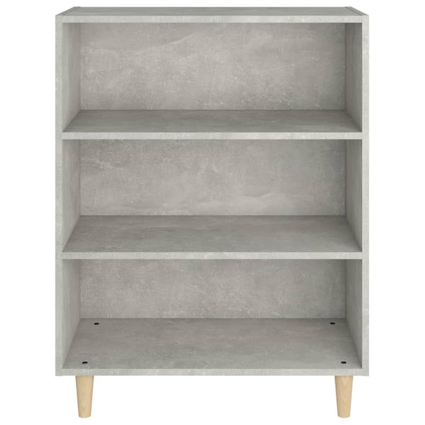 Betoninharmaa senkki Netus 69,5x32,5x90cm (puinen)