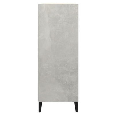 Senkki betoninharmaa 69,5x32,5x90 cm tekninen puu