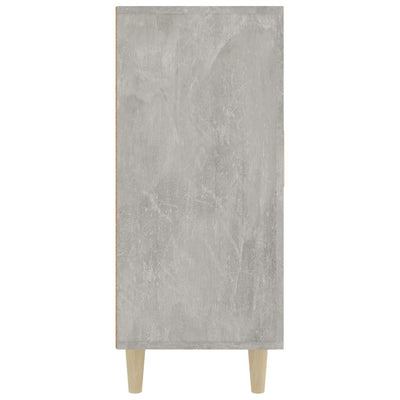 Senkki betoninharmaa 90x34x80 cm tekninen puu