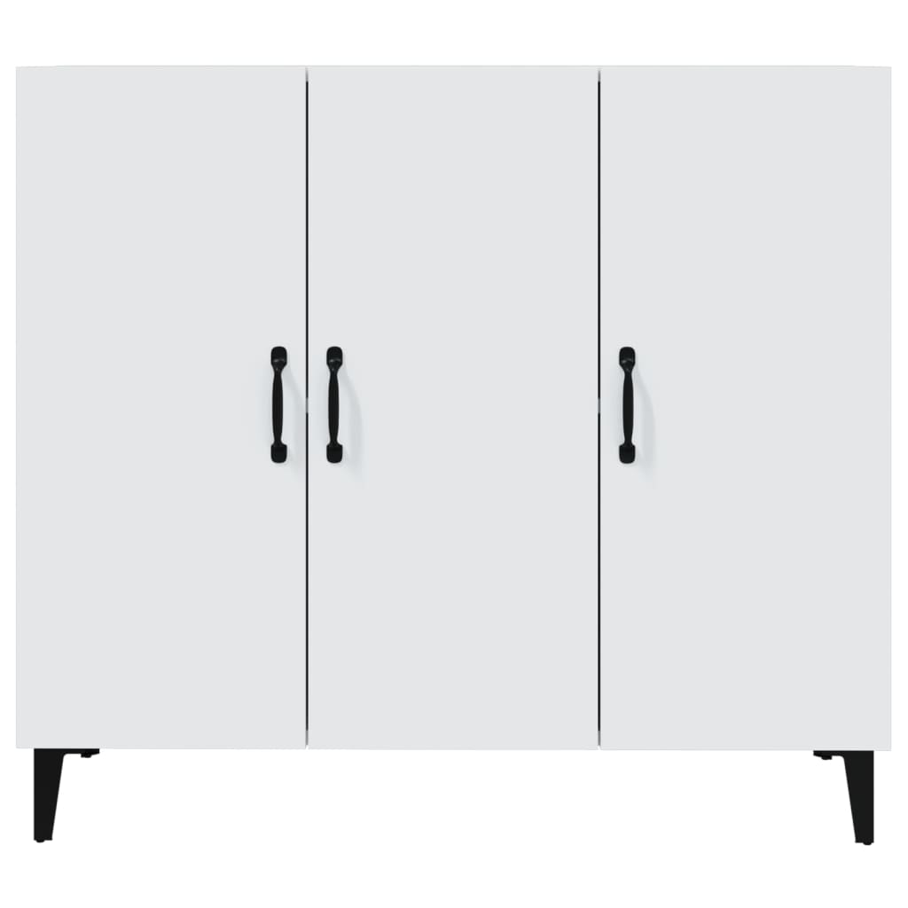 Valkoinen senkki Anelice 90x34x80cm (puinen)