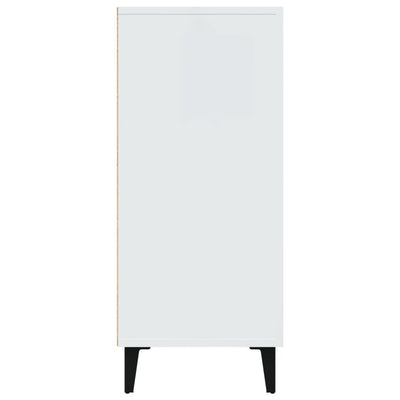 Valkoinen senkki Anelice 90x34x80cm (puinen)