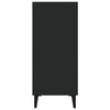 Senkki musta 90x34x80 cm tekninen puu