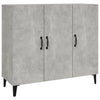 Senkki betoninharmaa 90x34x80 cm tekninen puu