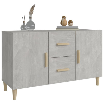 Senkki betoninharmaa 100x36x60 cm tekninen puu