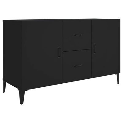 Senkki musta 100x36x60 cm tekninen puu