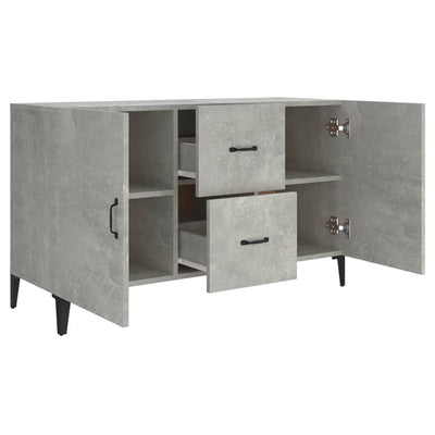 Senkki betoninharmaa 100x36x60 cm tekninen puu