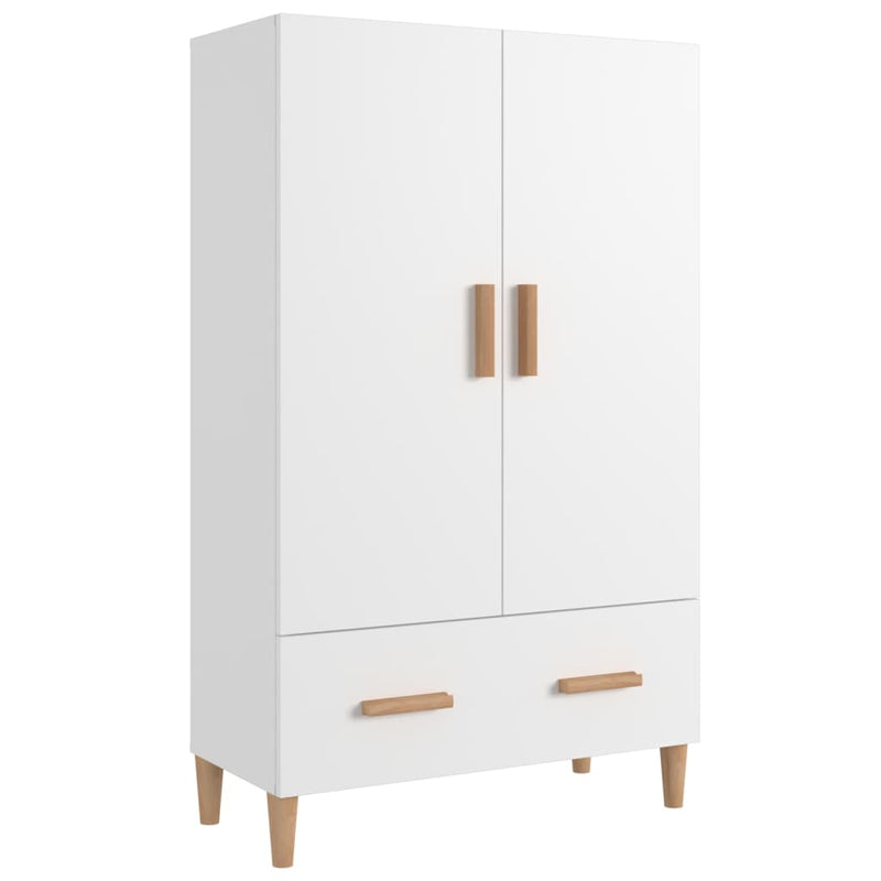 Valkoinen kaappi Victomil 70x31x115cm (puinen)