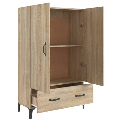 Kaappi Sonoma-tammi 70x31x115 cm tekninen puu