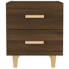 Ruskea tammi yöpöydät Natalia 40x35x47,5cm (2 kpl)