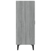 Senkki harmaa Sonoma 70x34x90 cm tekninen puu