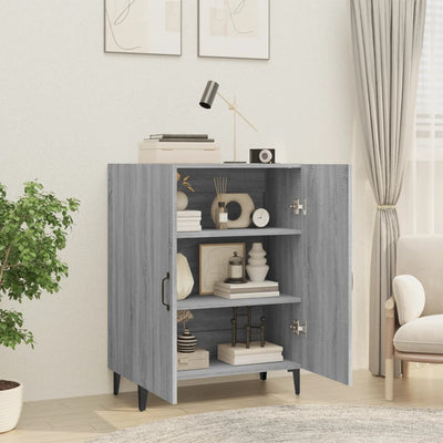 Senkki harmaa Sonoma 70x34x90 cm tekninen puu