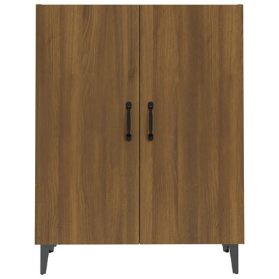 Senkki ruskea tammi 70x34x90 cm tekninen puu
