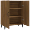 Senkki ruskea tammi 70x34x90 cm tekninen puu