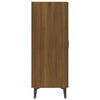 Senkki ruskea tammi 70x34x90 cm tekninen puu