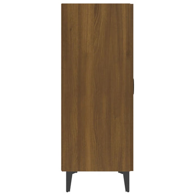 Senkki ruskea tammi 70x34x90 cm tekninen puu