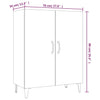 Senkki ruskea tammi 70x34x90 cm tekninen puu
