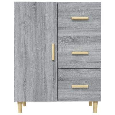 Senkki harmaa Sonoma 69,5x34x90 cm tekninen puu