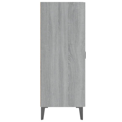 Senkki harmaa Sonoma 69,5x34x90 cm tekninen puu
