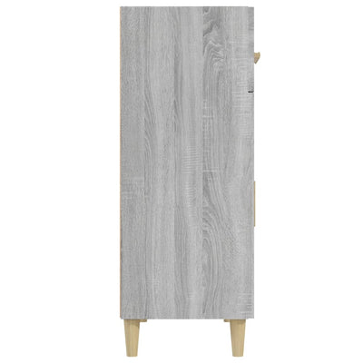 Senkki harmaa Sonoma 69,5x34x89 cm tekninen puu